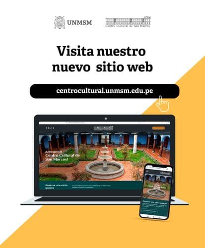 Centro Cultural de San Marcos con nuevo sitio web