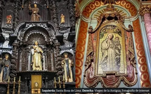 Virgen de la Antigua y Santa Rosa de Lima: patronas históricas de la Decana de América 