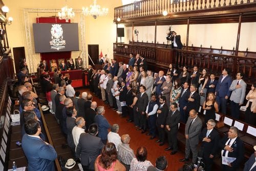 Presentación del programa conmemorativo por el 475 ° aniversario de la UNMSM