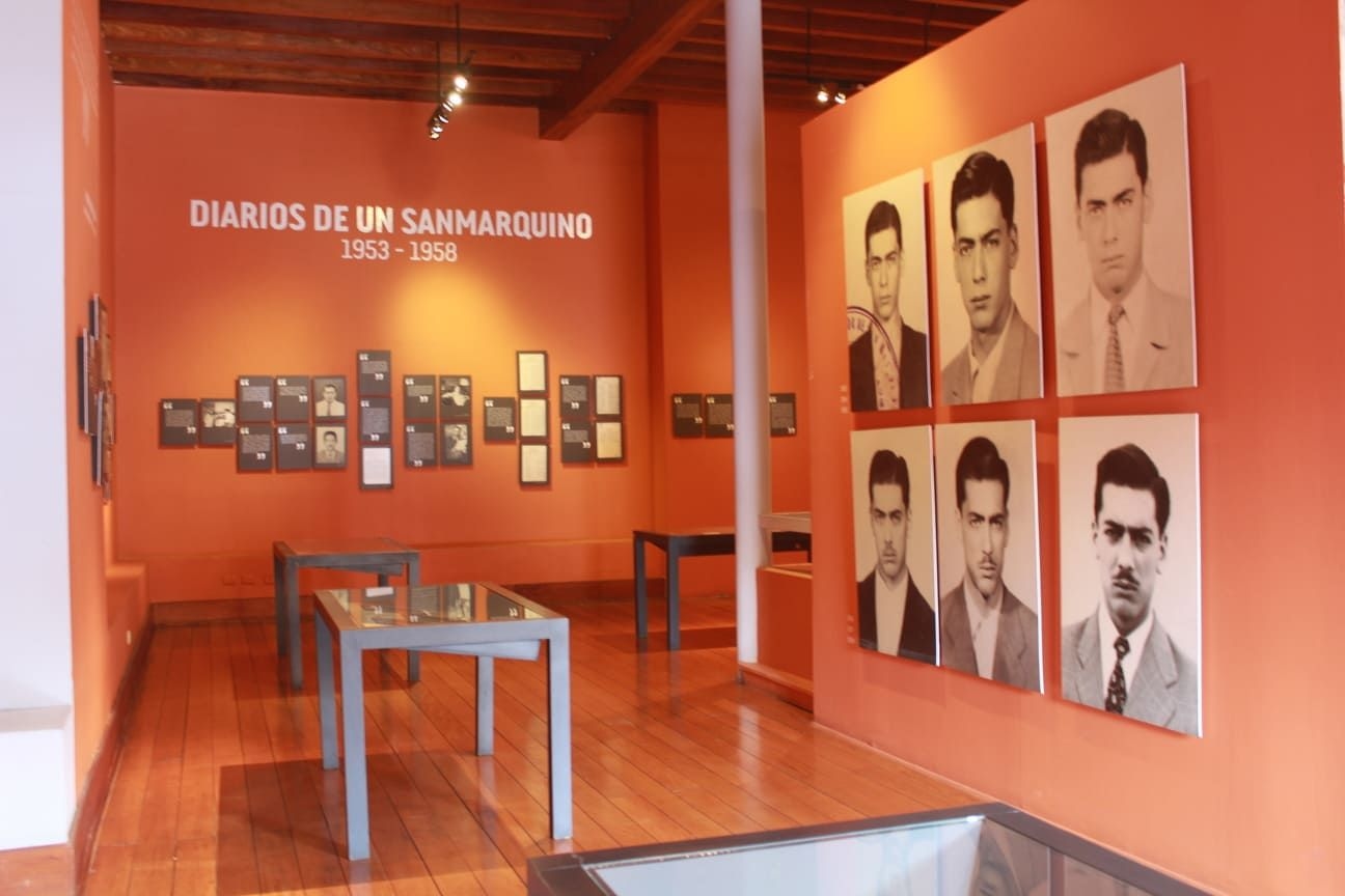 Exposición de la sala Mario Vargas Llosa