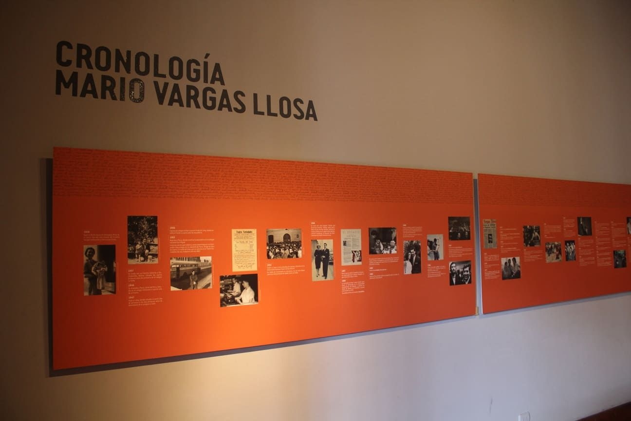 Exposición de la sala Mario Vargas Llosa