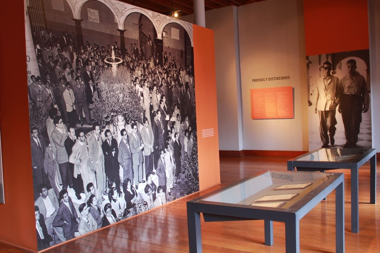 Exposición de la sala Mario Vargas Llosa